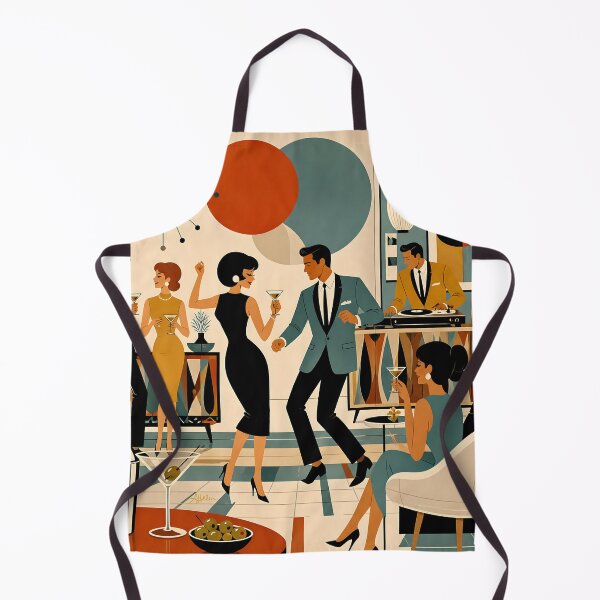 Item preview, Mid Century Modern Hip Martini Party designed and sold by Lee Hiller Designs.