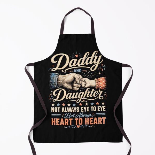 Item preview, Daughter Heart to Heart Funny Dad and Daughter Quote designed and sold by FormalDehyena.