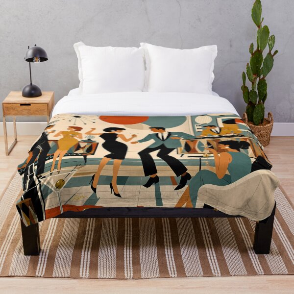 Item preview, Mid Century Modern Hip Martini Party designed and sold by Lee Hiller Designs.