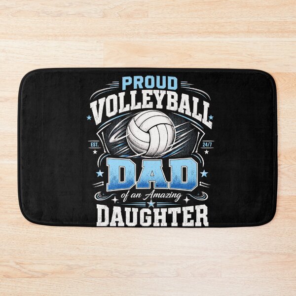 Item preview, Volleyball Dad of an Amazing Daughter Proud Sports Graphic designed and sold by FormalDehyena.