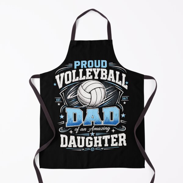 Item preview, Volleyball Dad of an Amazing Daughter Proud Sports Graphic designed and sold by FormalDehyena.