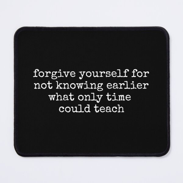 Item preview, Forgive Yourself Quote designed and sold by DemureArtsy.