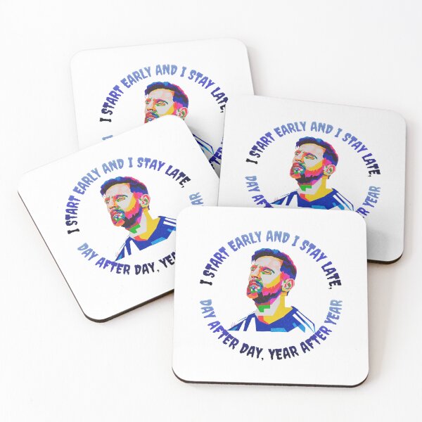 Item preview, Motivational Football Legend Quote Pop Art designed and sold by littleearty.
