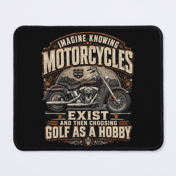 Item preview, Motorcycles Vintage Biker Graphic for Free Spirits designed and sold by FormalDehyena.