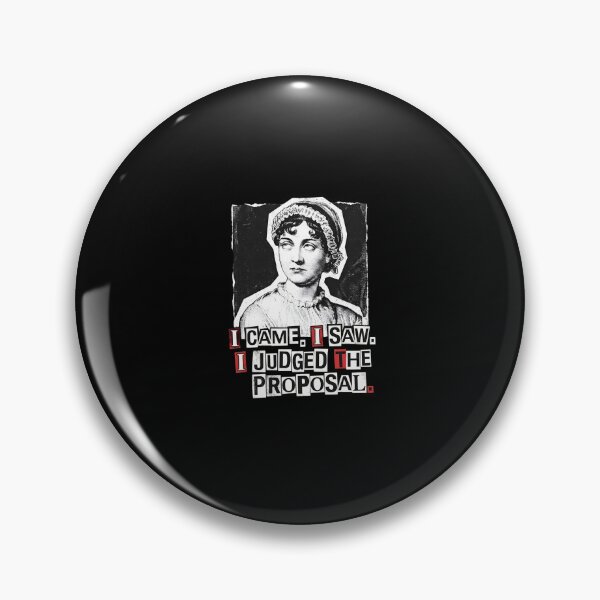 Item preview, I Came I Saw I Judged The Proposal Jane Austen Pride and Prejudice designed and sold by Fenay Designs.