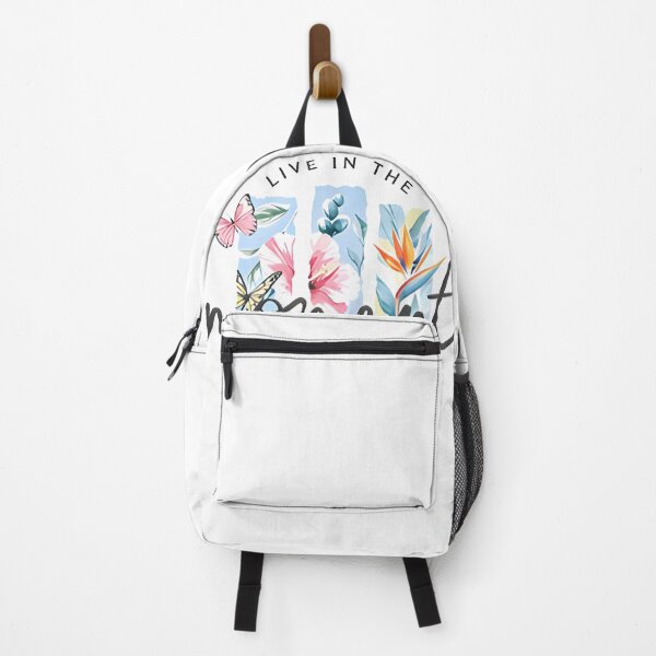 Item preview, Live in the Moment Botanical Quote Art designed and sold by Spirit of Siam.