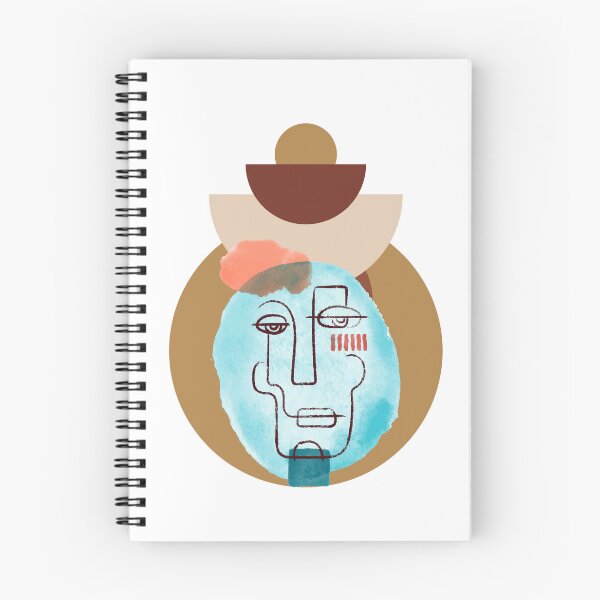 Item preview, Abstract Minimalist Face In Earth Tones designed and sold by GravesMorginDes.