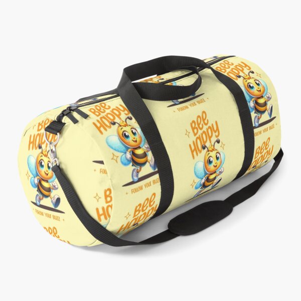 Item preview, Bee Happy Follow Your Buzz Cute Bee Design designed and sold by PrintandJoy.