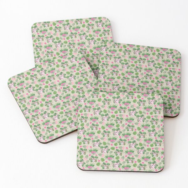 Artikelvorschau, Cute tigers in a seamless tropical pattern entworfen und verkauft von AlicinaM.
