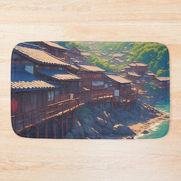 Item preview, Umi no Machi (Sea Town) designed and sold by ZenGrooves.