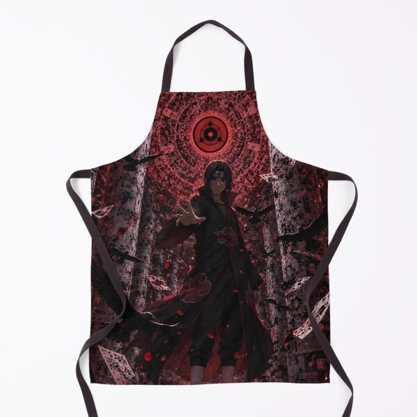 Item preview, Itachi | Crimson Moon Shinobi Warrior | Dark Raven Eyes Anime Art Poster designed and sold by Dyan4.