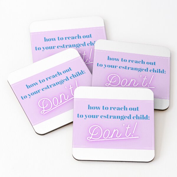 Item preview, How to reach out to your estranged child pink designed and sold by MacMosh.