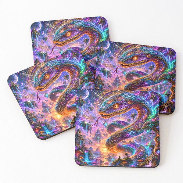 Item preview, Sacred Snake – Fractal Energy Spirit 2 designed and sold by RH Design Lab.