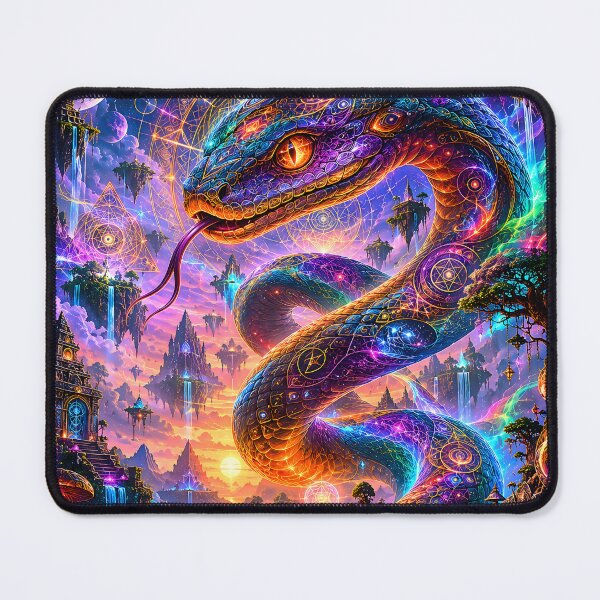 Item preview, Sacred Snake – Fractal Energy Spirit 2 designed and sold by RH Design Lab.