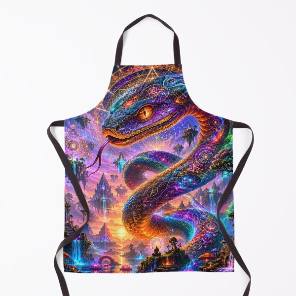 Item preview, Sacred Snake – Fractal Energy Spirit 2 designed and sold by RH Design Lab.