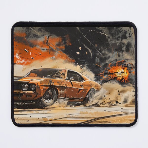 Item preview, Cyberpunk Post-Apocalyptic Deskmat XXL - Large Gaming designed and sold by VectorForge.
