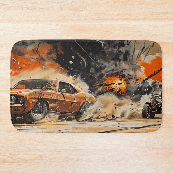 Item preview, Cyberpunk Post-Apocalyptic Deskmat XXL - Large Gaming designed and sold by VectorForge.