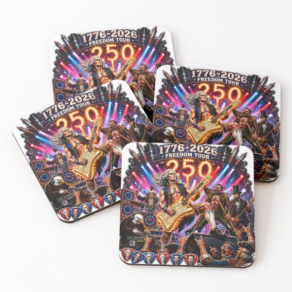 Item preview, Jefferson & The Founding Fathers Rock Band 250th Tour designed and sold by Zara Art House.