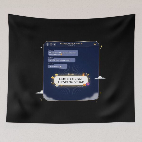 Item preview, I Never Said That Jesus Christian Humor with Strong Faith Message designed and sold by Redgiant87x.