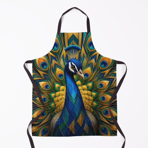 Item preview, Royal Geometric Peacock Elegance designed and sold by ArtnarongDesign.
