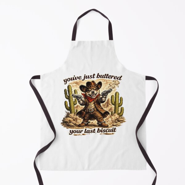 Item preview, You've Just Buttered Your Last Biscuit Funny Cowboy designed and sold by Zbixu.