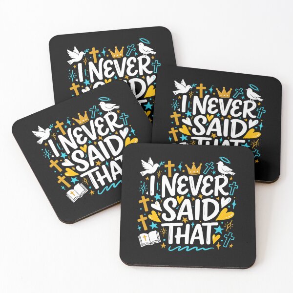 Item preview, I Never Said That Jesus Funny Religious for Faithful Christians designed and sold by Redgiant87x.