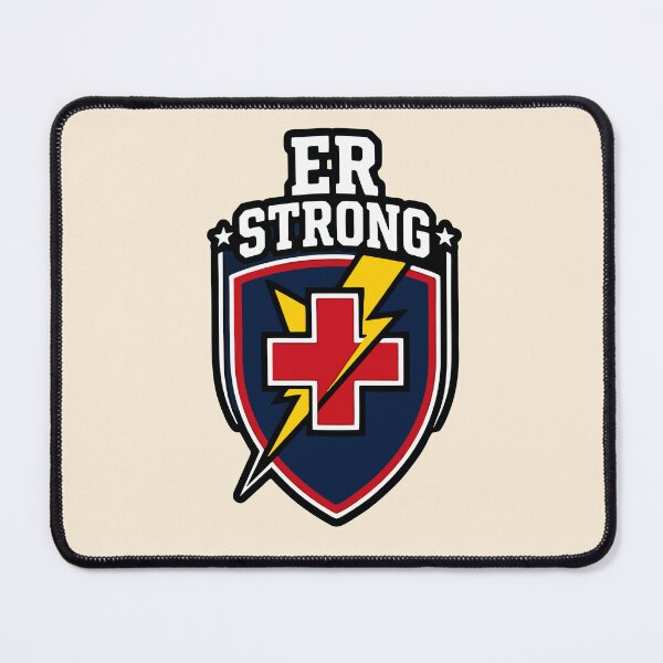 Item preview, ER Strong Nursing Strength Emergency Department Gift Design designed and sold by Dantin.