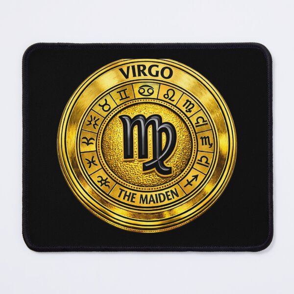 Item preview, Virgo – Golden Zodiac Disk designed and sold by Synthos1978.