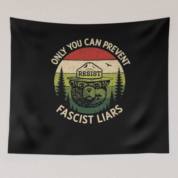 Item preview, Only You Can Prevent Resist Fascist Liars Anti-Fascism Political Resistance designed and sold by HumansStuck12.