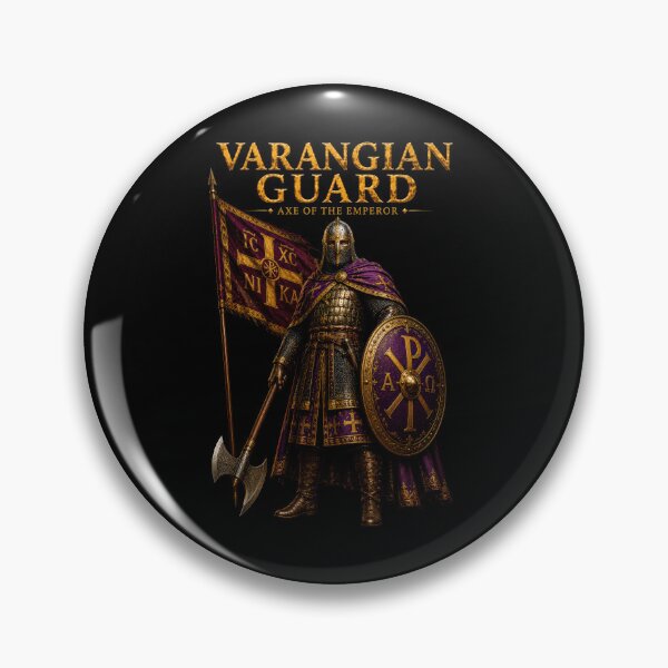 Item preview, Varangian Guard Byzantine Elite Warrior Art designed and sold by Retr0Tshirts.