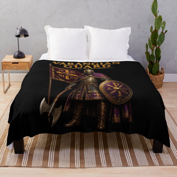 Aperçu de l'œuvre Art guerrier d'élite byzantin de la Garde varègue créée et vendue par Retr0Tshirts.