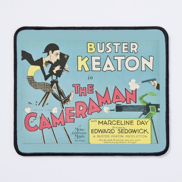 Item preview, The Cameraman (1928) – Vintage Buster Keaton Movie Poster designed and sold by Grand Illusions.