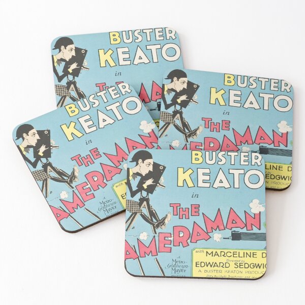 Item preview, The Cameraman (1928) – Vintage Buster Keaton Movie Poster designed and sold by Grand Illusions.