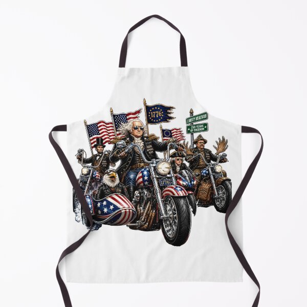 Item preview, Washington's Founding Fathers Biker Gang 250th Ride designed and sold by Zara Art House.
