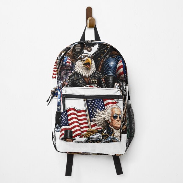 Item preview, Washington's Founding Fathers Biker Gang 250th Ride designed and sold by Zara Art House.