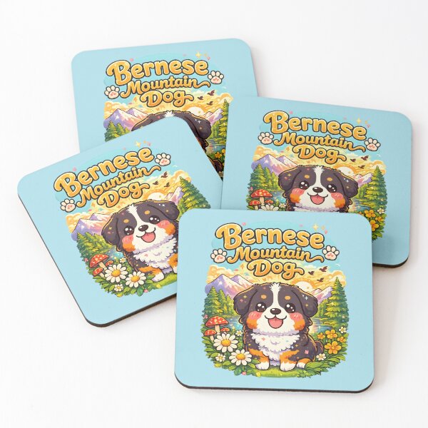 Item preview, Cute Bernese Mountain Dog Mountain Adventure designed and sold by blankTeeShirt.