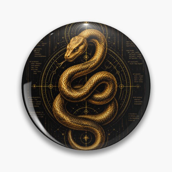Item preview, Golden Python Serpent designed and sold by diamdesign.