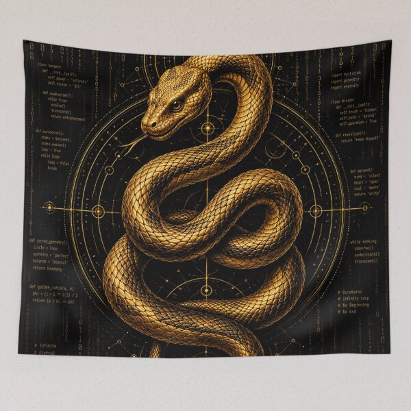 Item preview, Golden Python Serpent designed and sold by diamdesign.