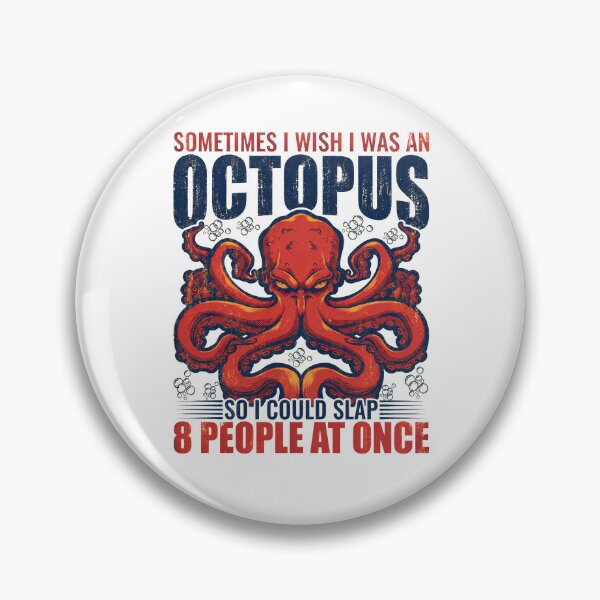 Item preview, El pulpo quiere abofetear al 8, porque puede designed and sold by Strauss-Design.