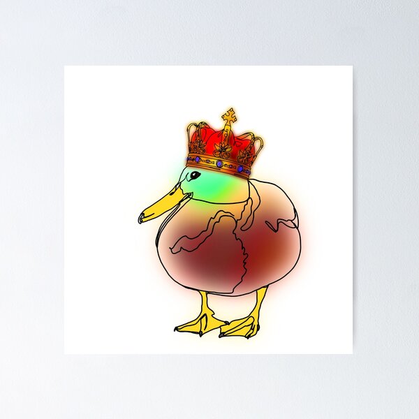 Item preview, Mallard Duck in crown Hat - animalzinhats designed and sold by Ashley’sAnimalz.