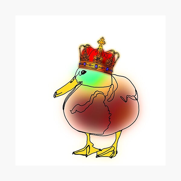 Item preview, Mallard Duck in crown Hat - animalzinhats designed and sold by Ashley’sAnimalz.