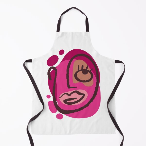 Item preview, Bold Pink Abstract Face designed and sold by GravesMorginDes.