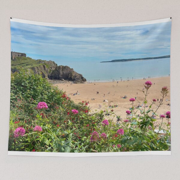 Item preview, Tenby Beach and Summer Sunshine designed and sold by Violaman.