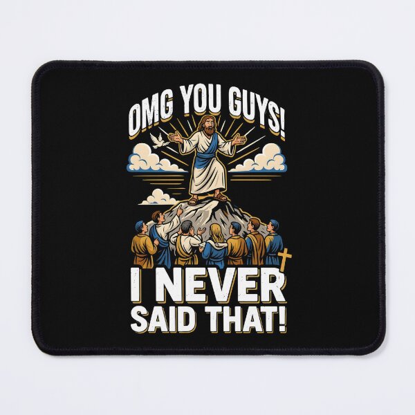 Item preview, I Never Said That Jesus Funny Christian for Everyday Faith designed and sold by Redgiant87x.