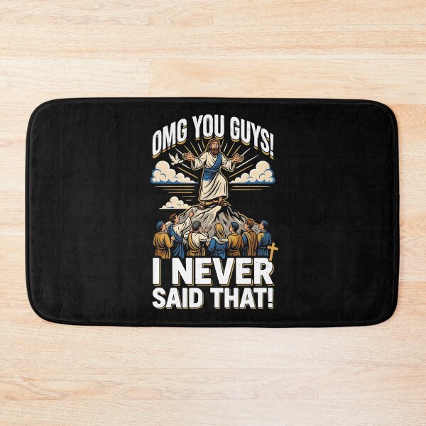 Item preview, I Never Said That Jesus Funny Christian for Everyday Faith designed and sold by Redgiant87x.