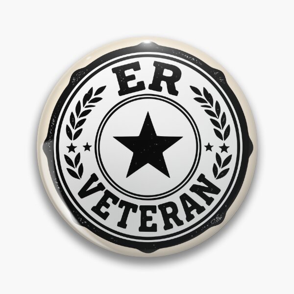 Item preview, ER Veteran Emergency Room Nursing Experience Gift Design designed and sold by Dantin.
