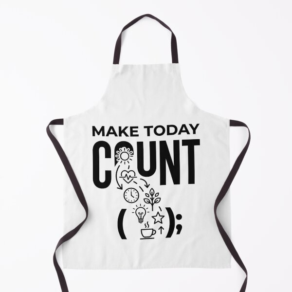 Item preview, Make Today Count –  Productivity and wellness Motivation designed and sold by DesignsCreative.