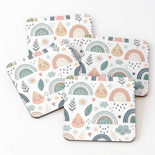 Item preview, Happy Rainbows and Smiling Raindrops designed and sold by Soul Path.