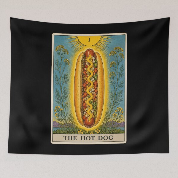 Item preview, The Hot Dog Tarot Card designed and sold by Victor Shadehorn.