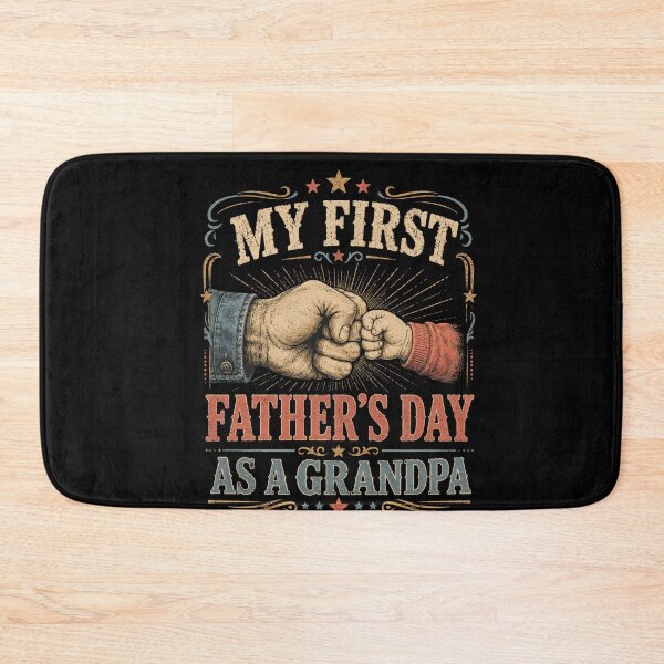 Item preview, father's day grandpa fist bump vintage patriotic art designed and sold by FormalDehyena.